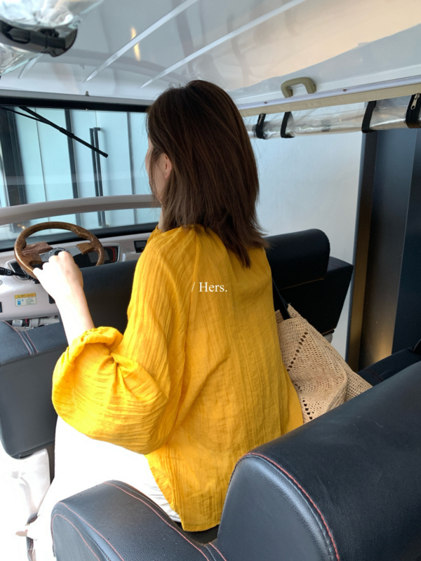 秋上新！現貨+預購 超美色系可選透氣舒服日系小衫