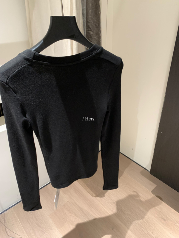 現貨 火爐瘦瘦Tee（多色囤）簡約日常百搭加厚抓絨U領打底衫