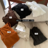 現貨 火爐瘦瘦Tee（多色囤）簡約日常百搭加厚抓絨U領打底衫