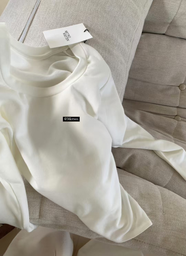 現貨 火爐瘦瘦Tee（多色囤）簡約日常百搭加厚抓絨U領打底衫