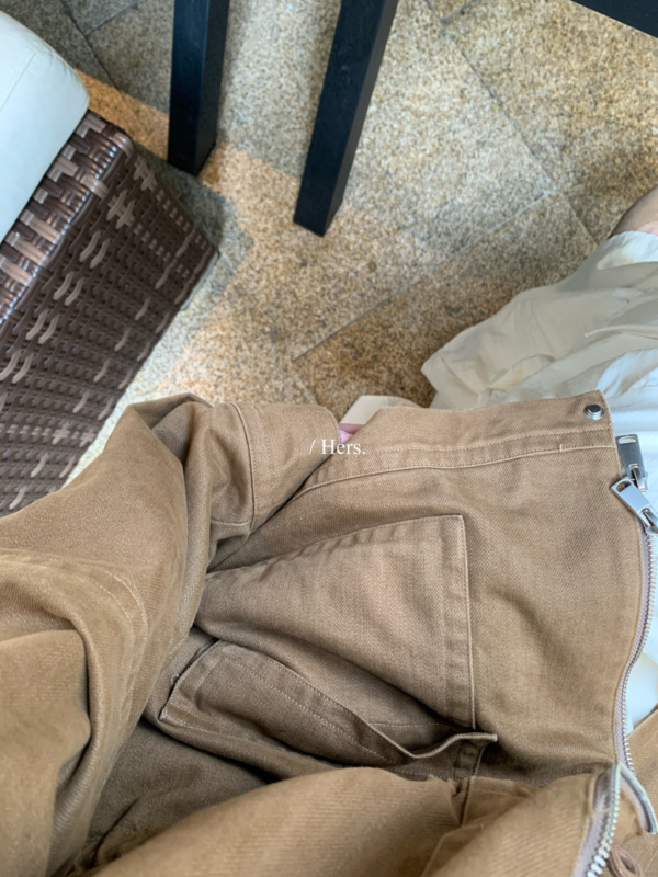 簡約休閒立領工裝夾克#66751